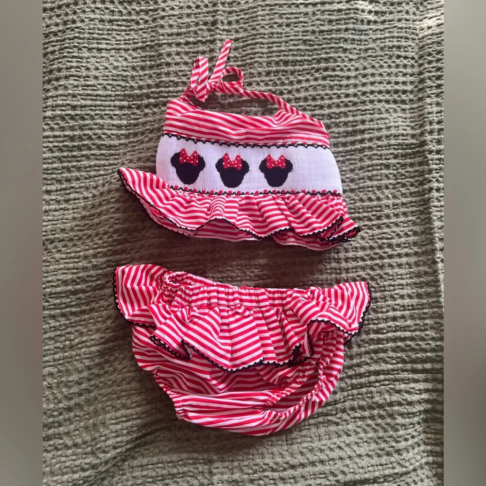 Eliza James Minnie Mouse Swim Suit Size 6 M
